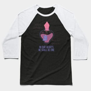 Valentine's Day Love Potion In Our Hearts We Shall Be One Baseball T-Shirt